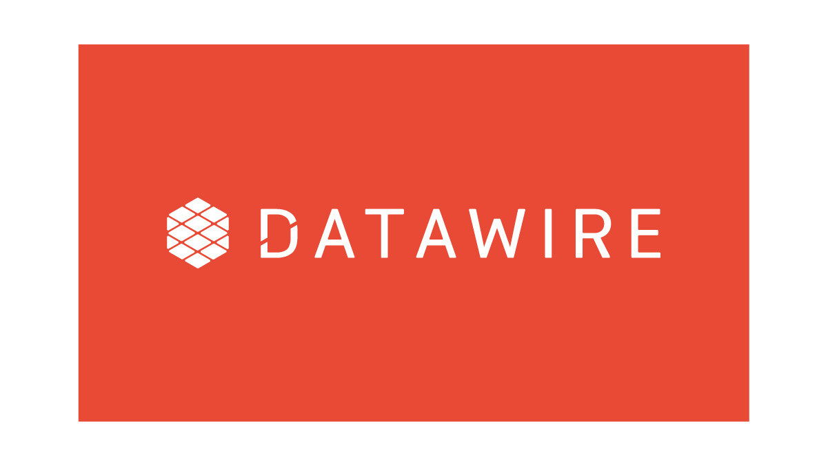 Datawire Brand Identity White Logo