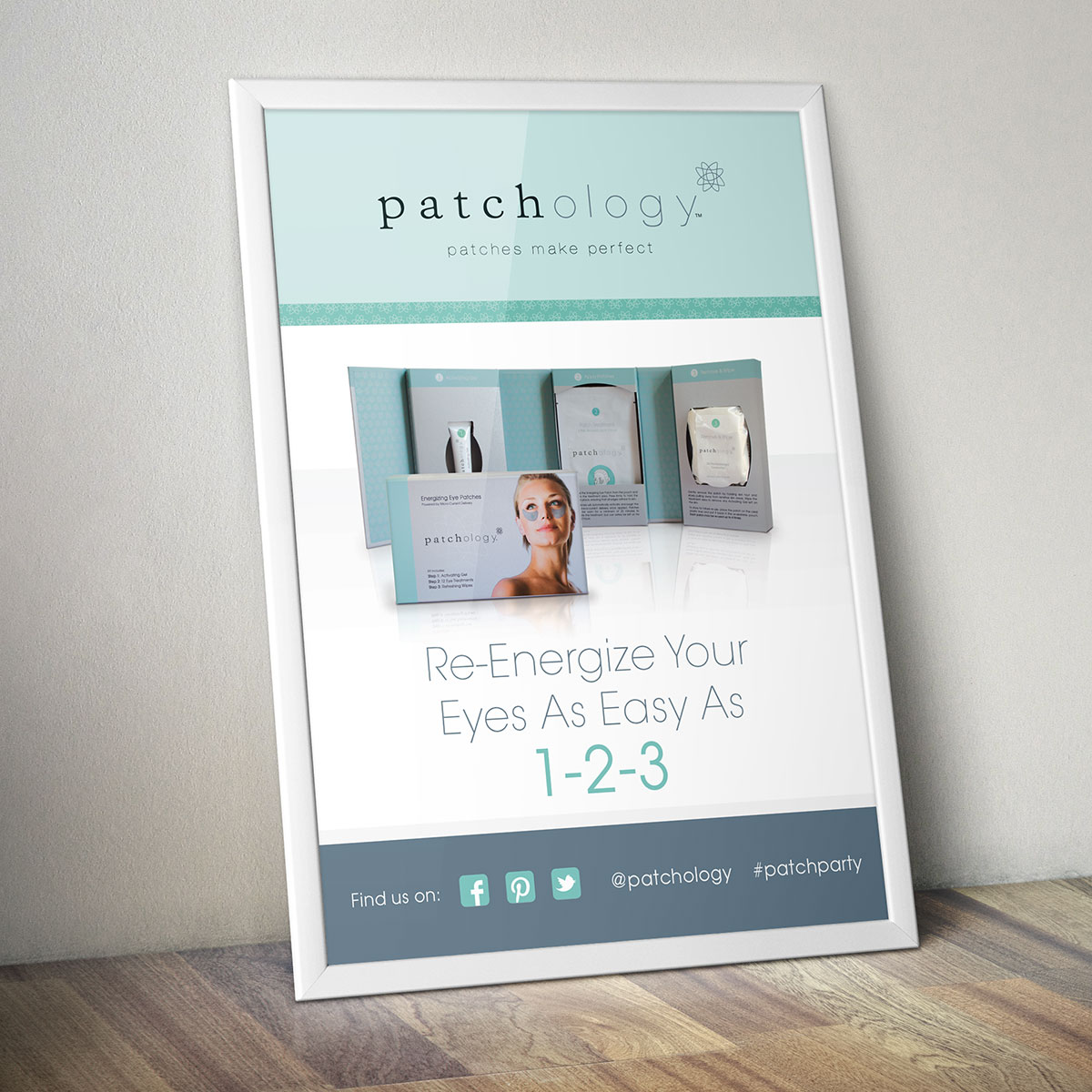 Patchology Brand Identity Poster Design