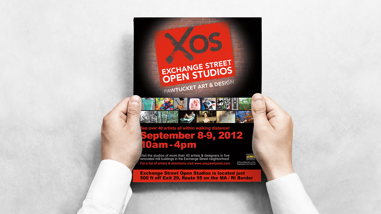 XOS Brand Identity Flyer Design