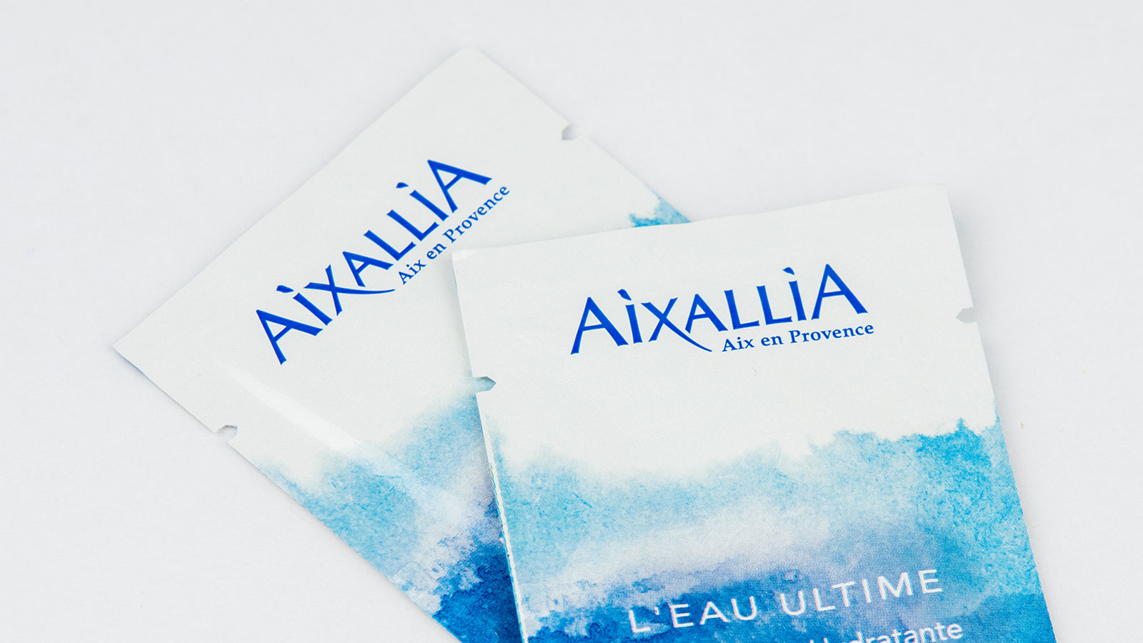 Aixallia Hand Cream Packet Design