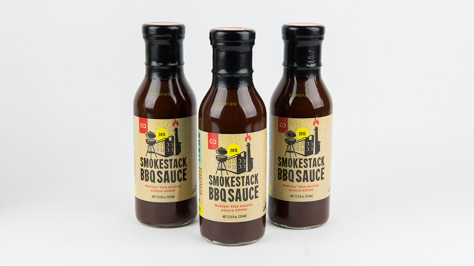 Smokestack BBQ Sauce Promotion Bottles