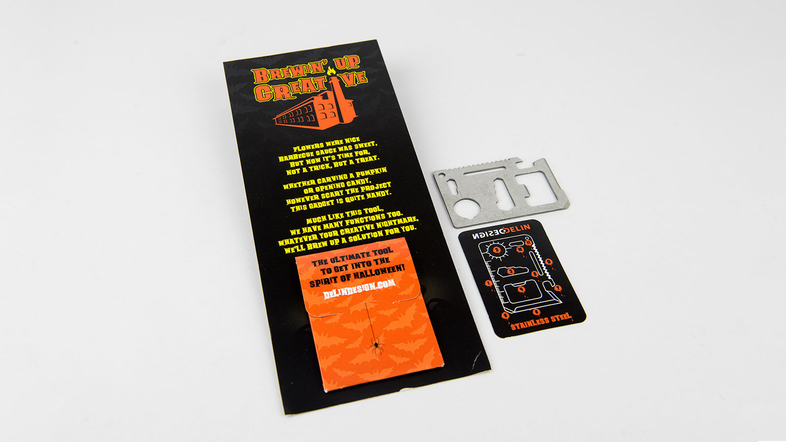 Halloween Multitool Promotion – Packaging Elements