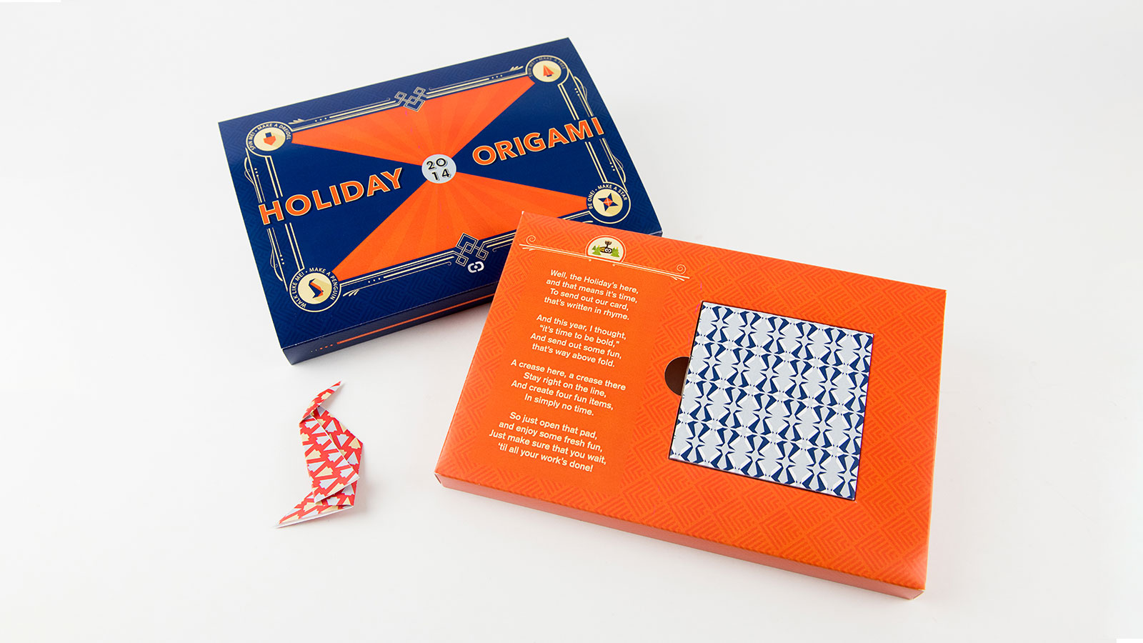 Holiday Origami Promotion – Full Packaging