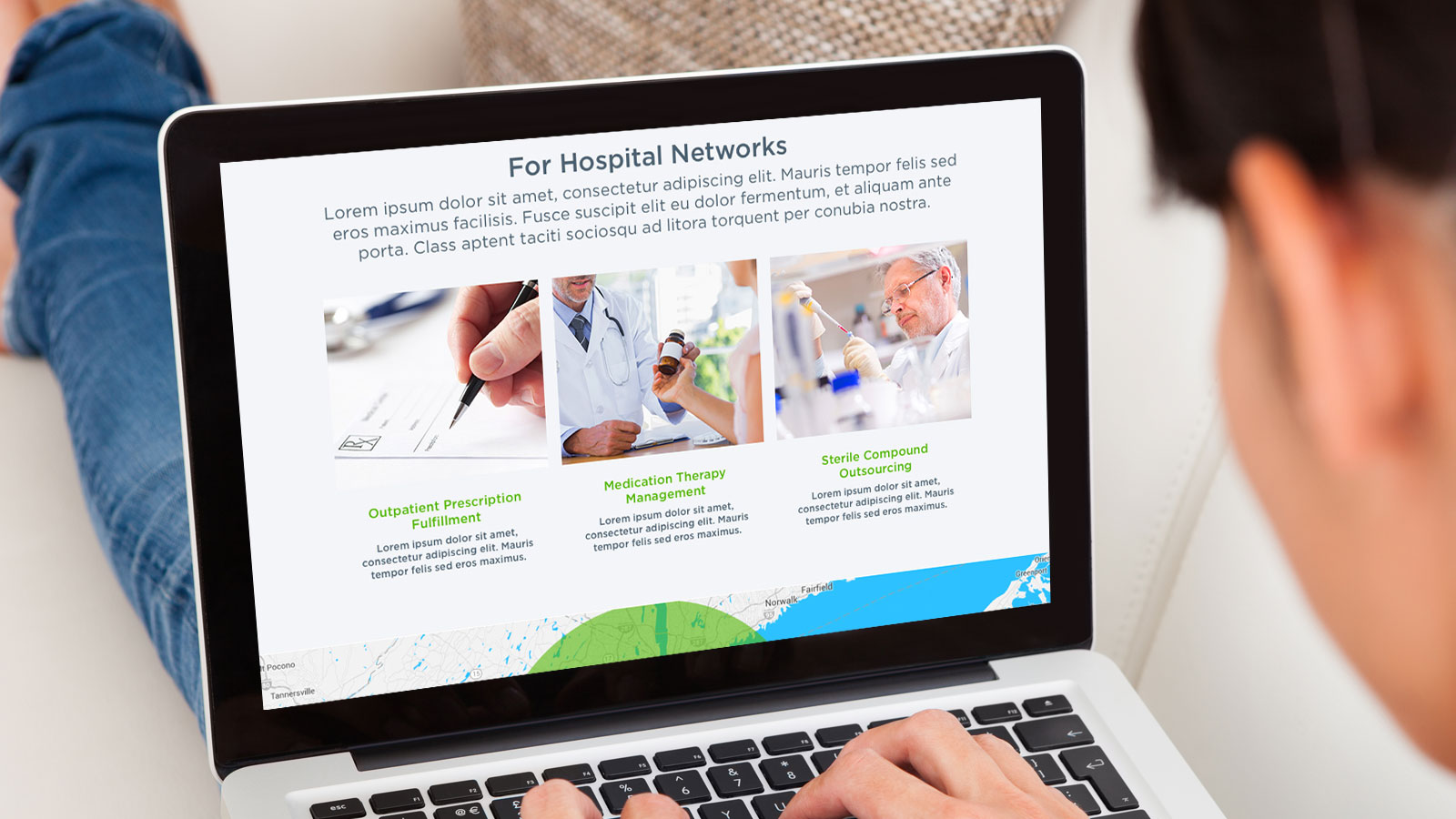 Mega Aid Website Design for Hospitals