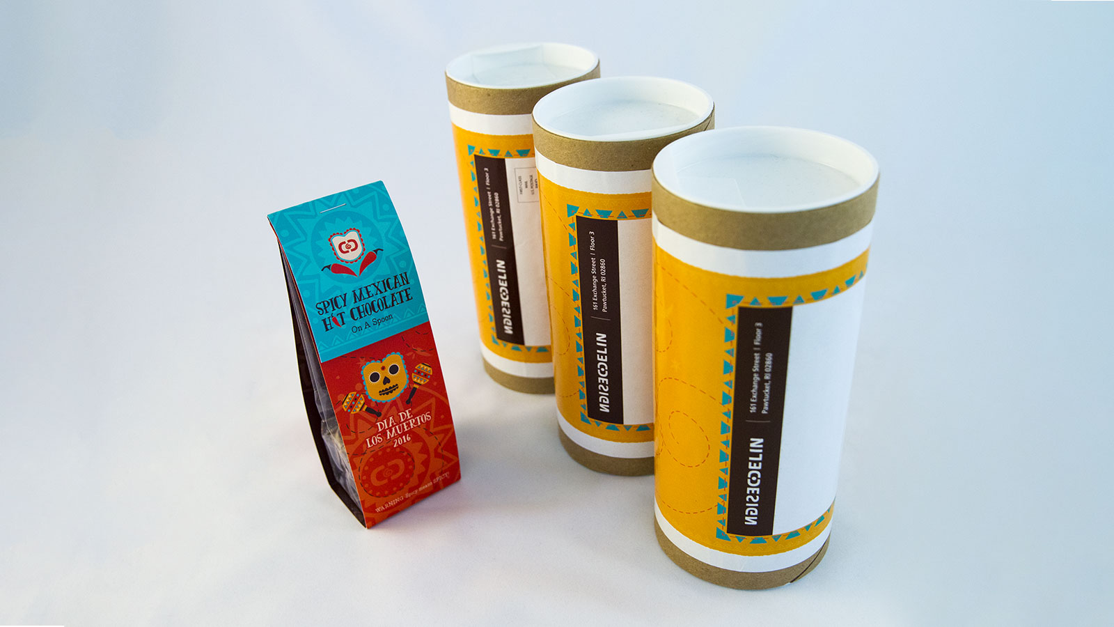 Spicy Mexican Hot Chocolate Promotion – Complete Packaging