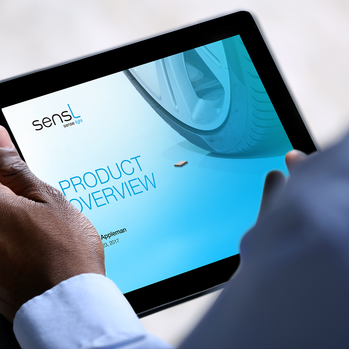 Branding sensL Sense Light Presentation Tablet