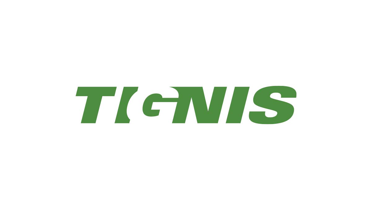 Branding Tignis Logo On White