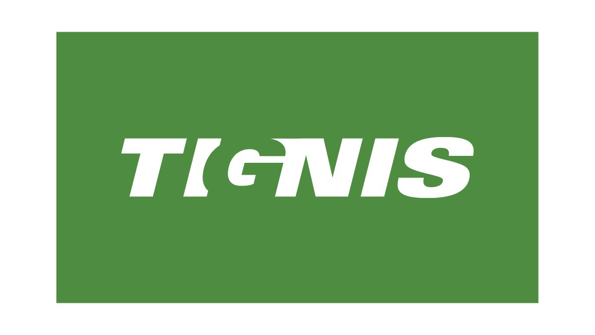 Branding Tignis Logo Knockout