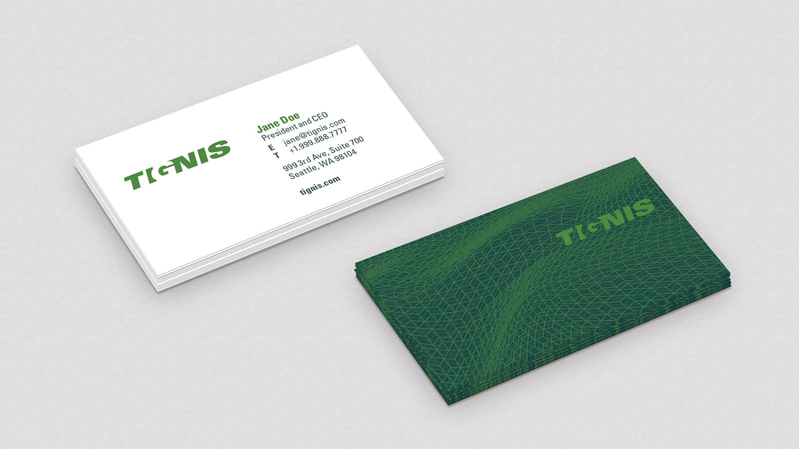 Branding Tignis Business Card