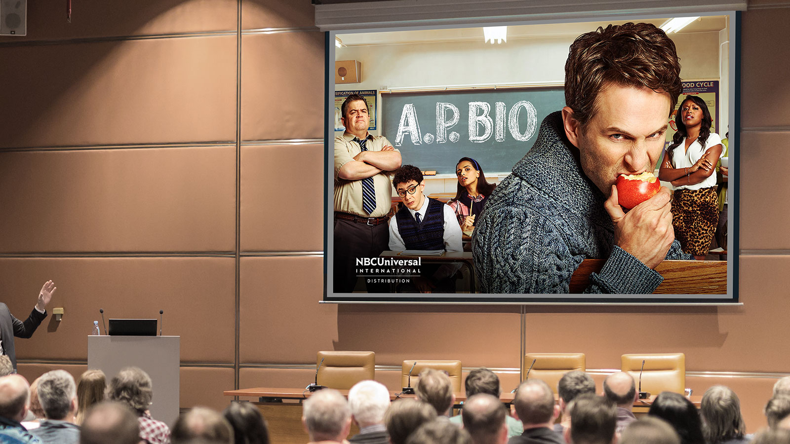 NBC Universal International – AP Bio Pitch Deck Banner Image
