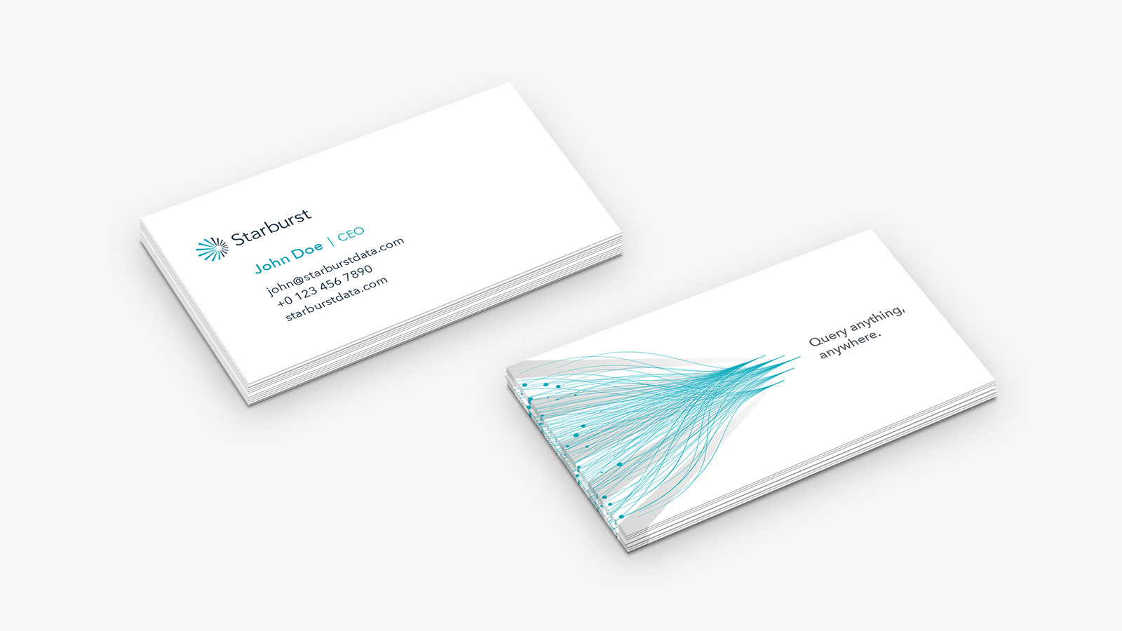 Starburst Data Brand Identity – Business Card Design