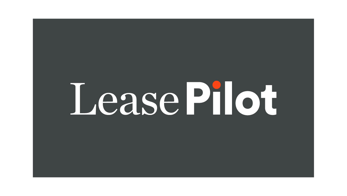 LeasePilot Brand Identity – Logo (Reversed Color)