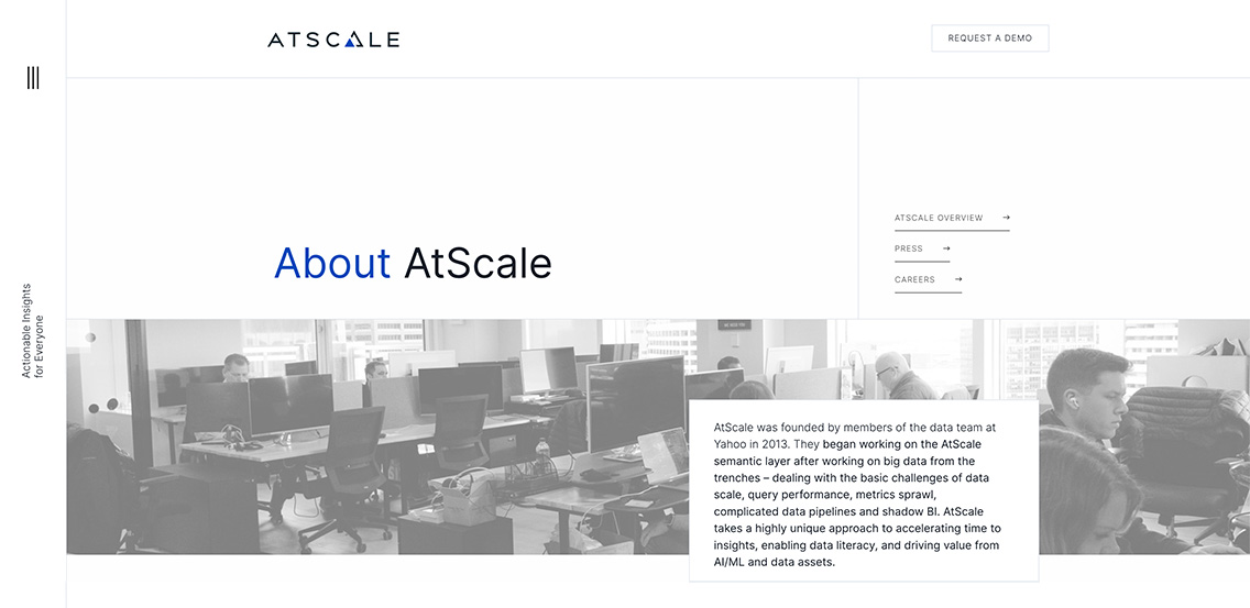 AtScale About Page