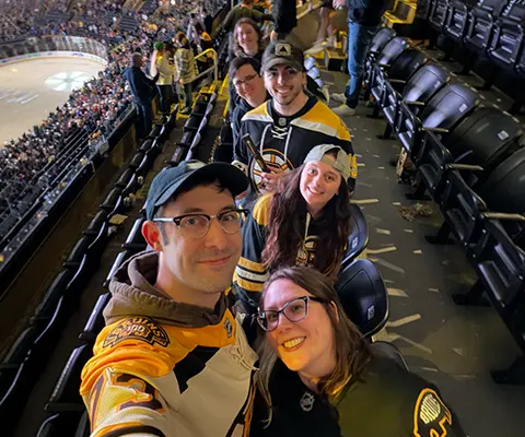 Boston Bruins hockey game